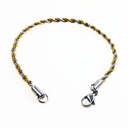 【 Copper settings】Twisted bracelet