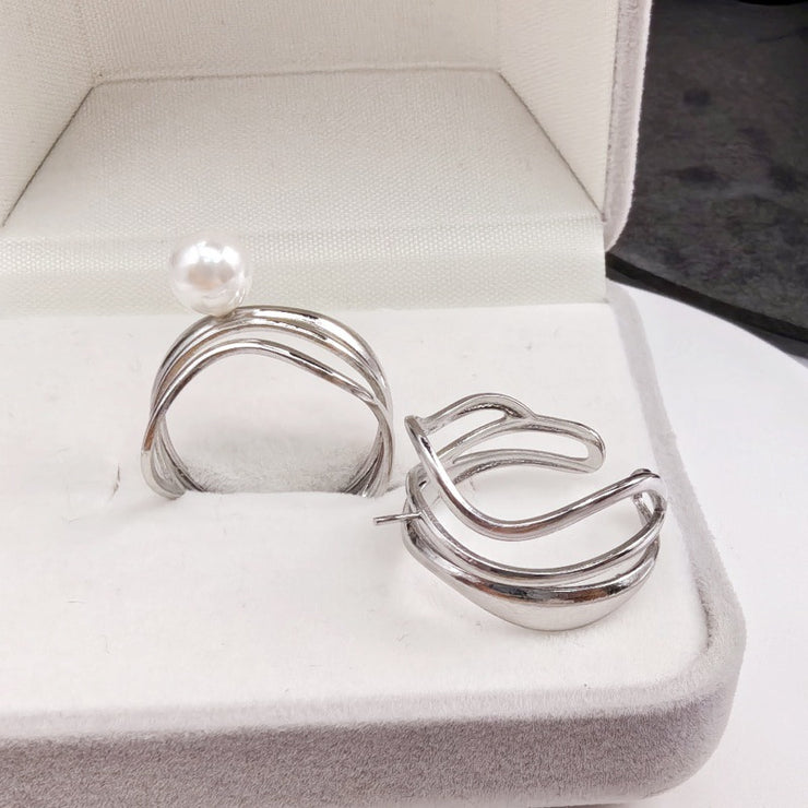 【 Copper settings】Irregular ring without pearl