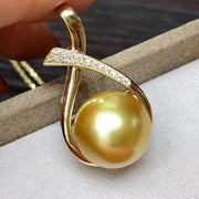 【المجموعة 1】قلادة وخاتم من الفضة (بدون لؤلؤ، بدون سلسلة) 