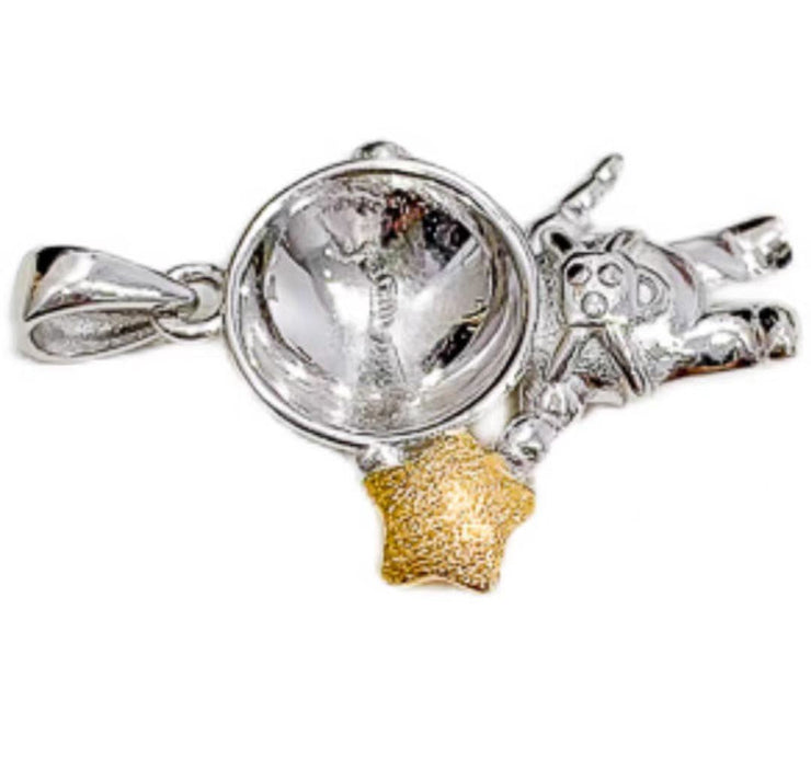 الاكسسوارات-قلادة رائد الفضاء (S925)